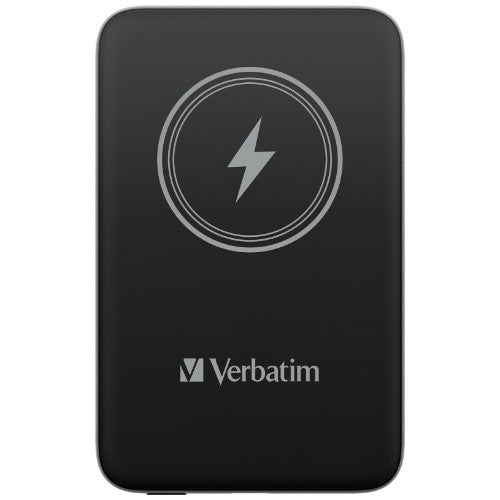 Verbatim Charge 'n' Go Magnetic Wireless Power Bank 10000mAh Black