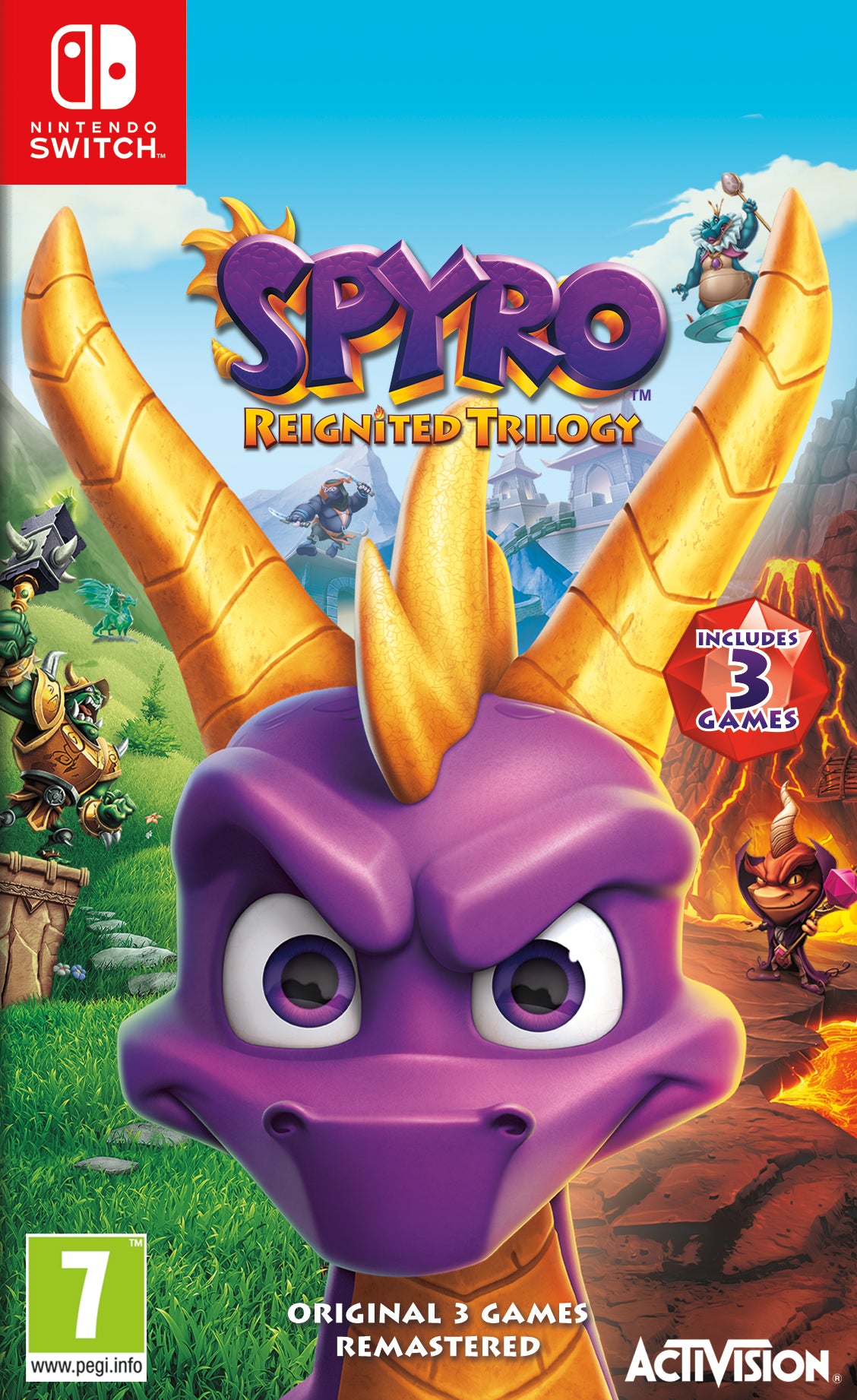 Spyro Trilogy Reignited  - Nintendo Switch