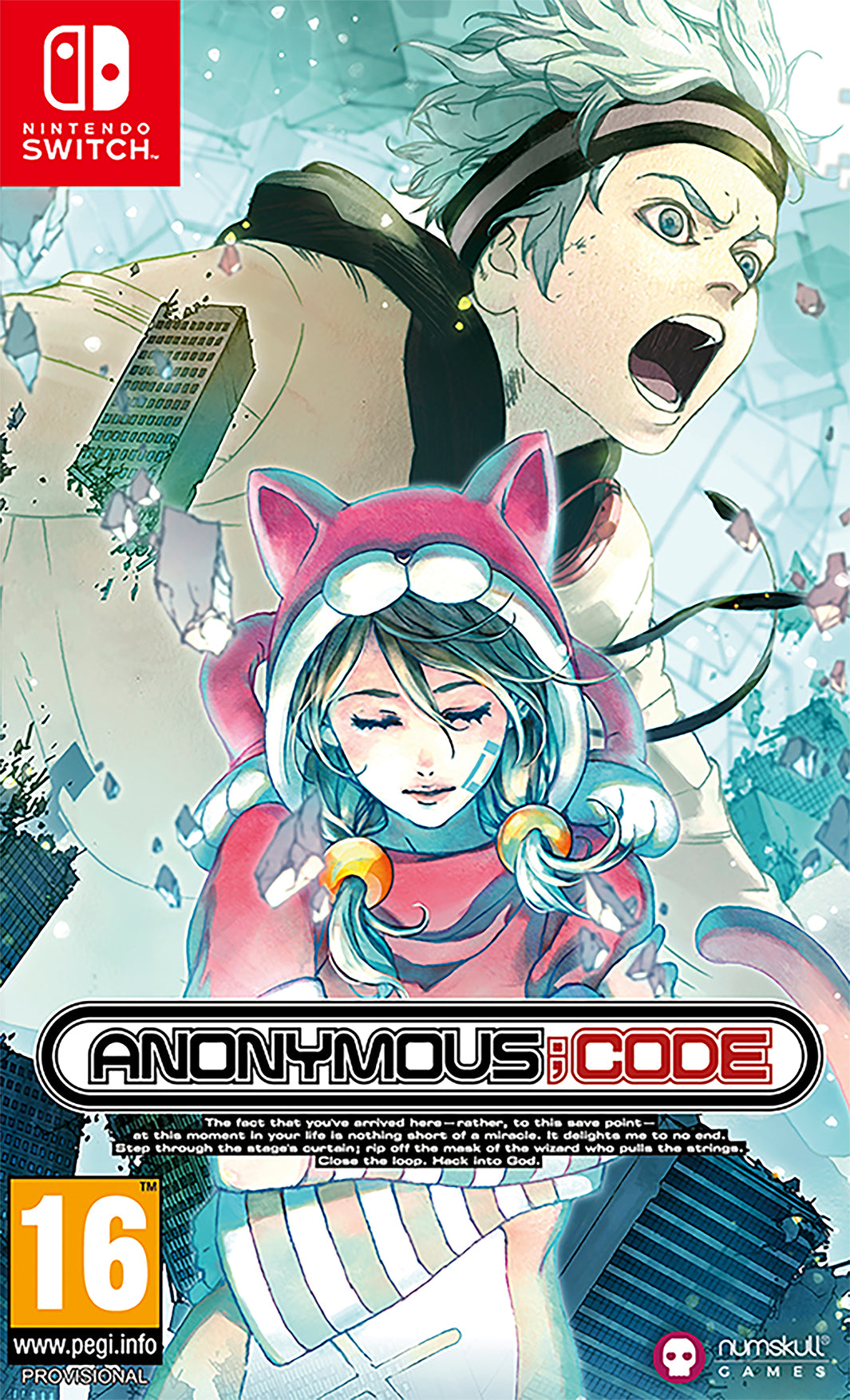 Anonymous Code Steelbook Le  - Nintendo Switch