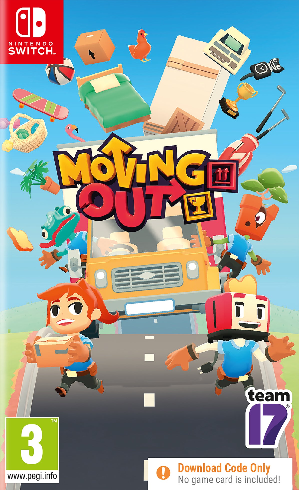 Moving Out Cib  - Nintendo Switch