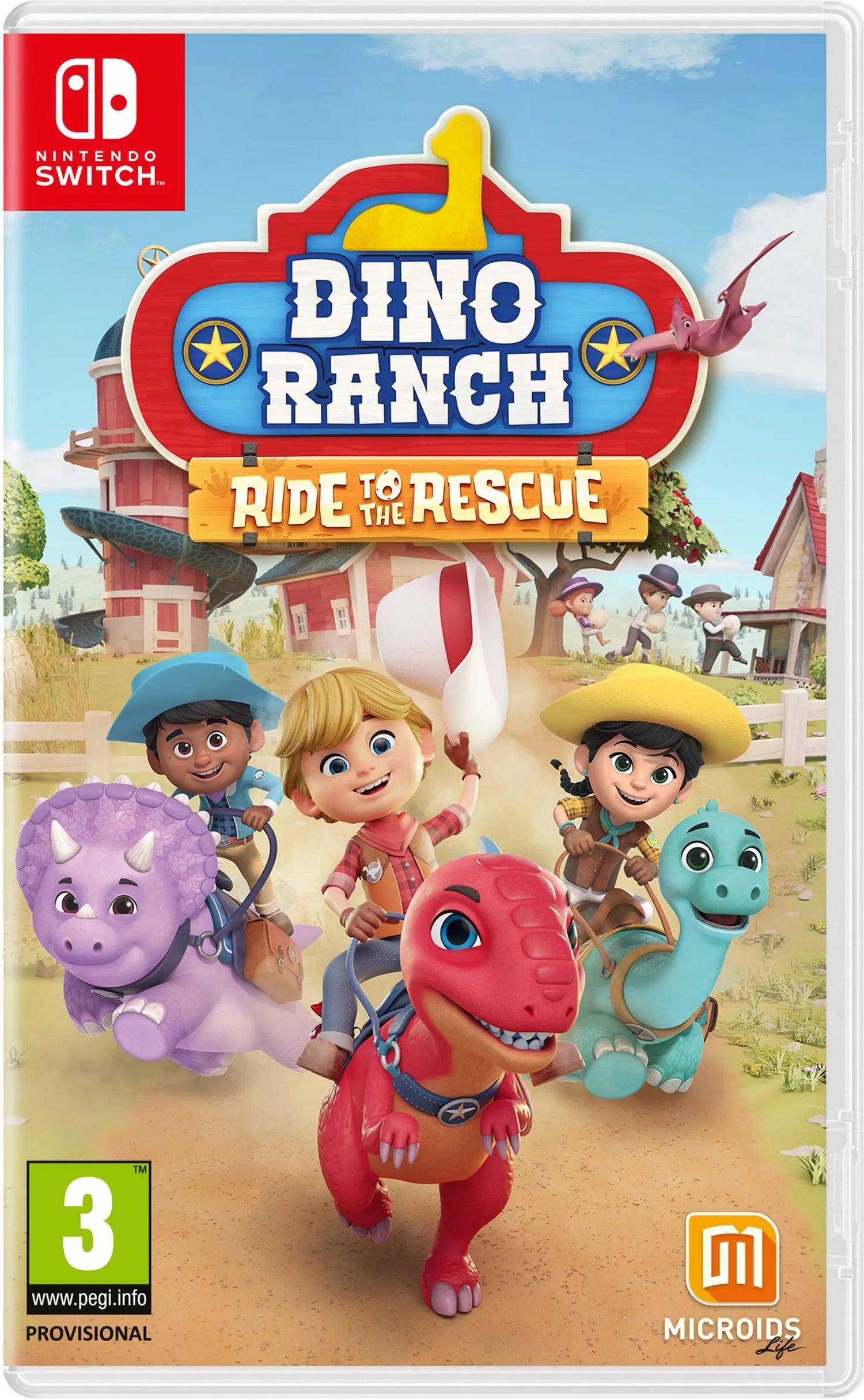 DINO RANCH RIDE TO THE RESCUE