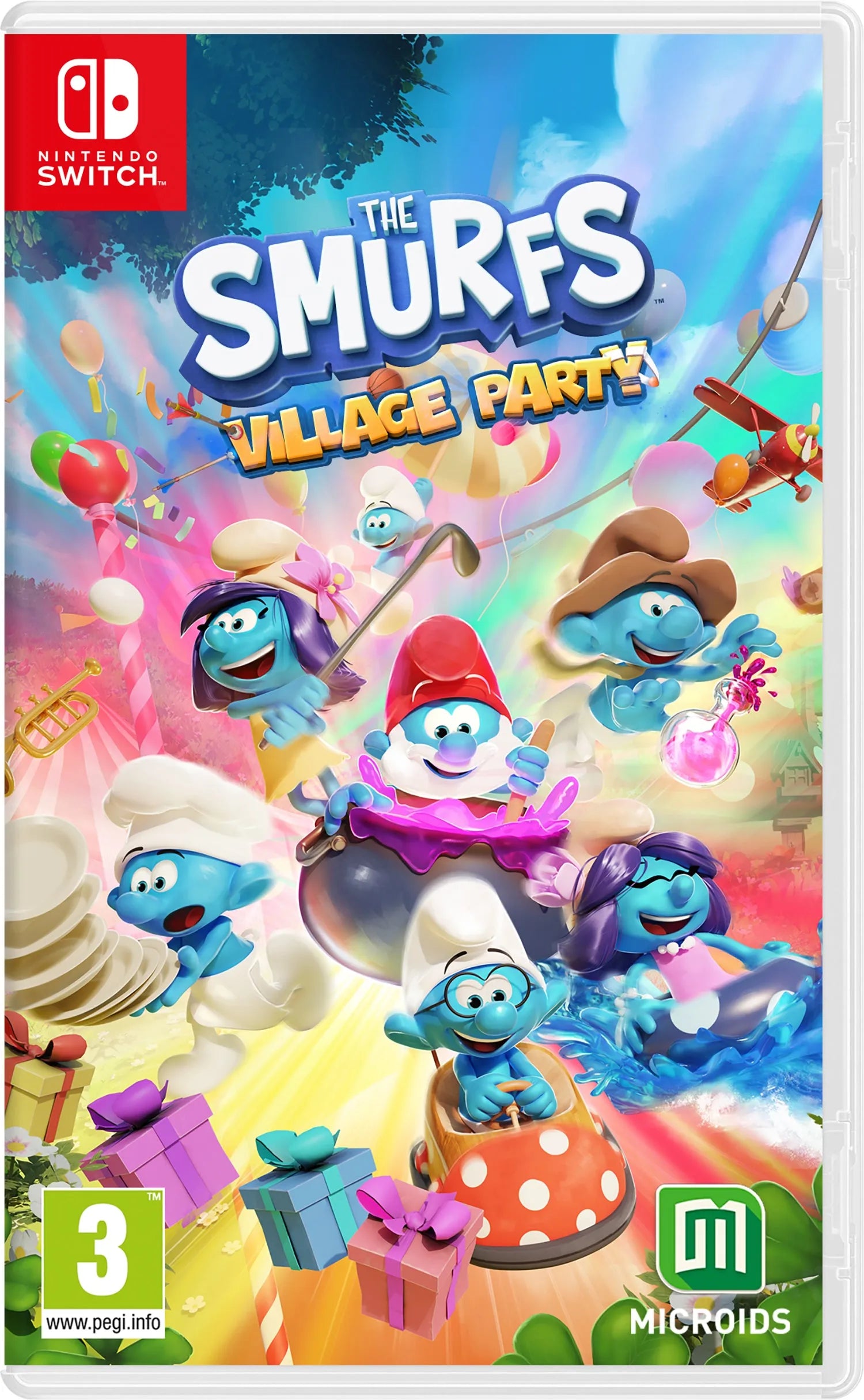 THE SMURFS VILLAGE PARTY
