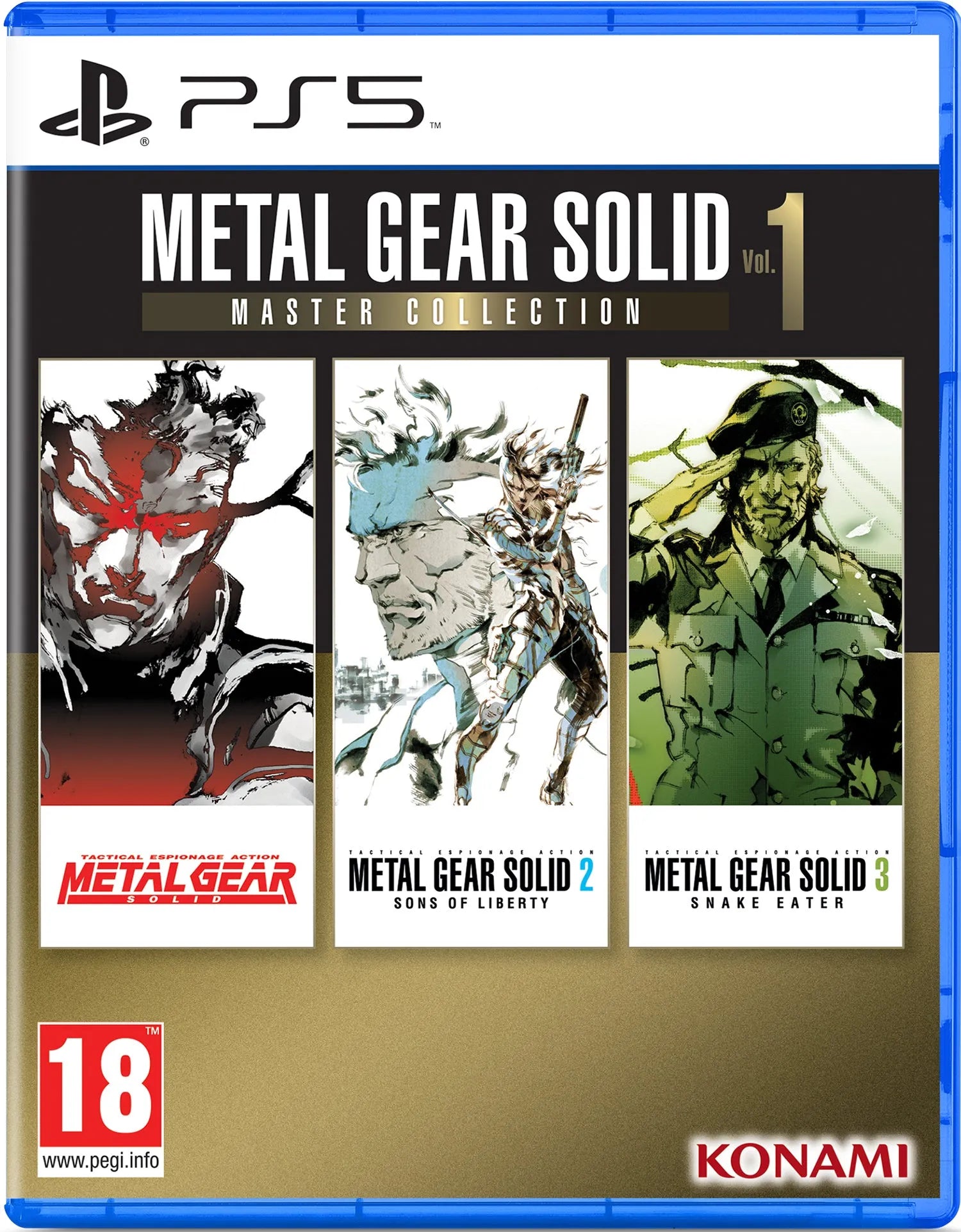 METAL GEAR SOLID MASTER COL V1