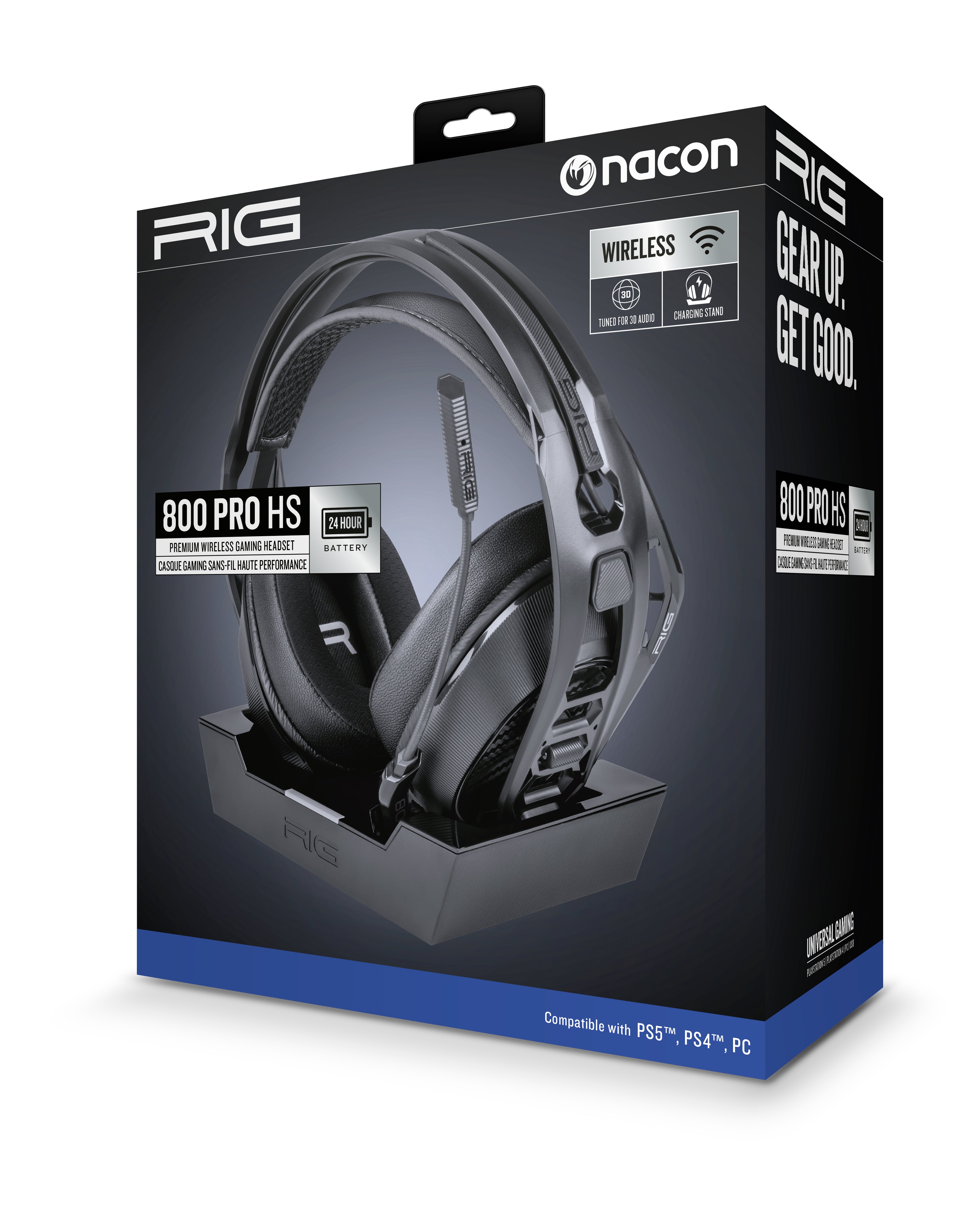 Rig 800 Black Headset  