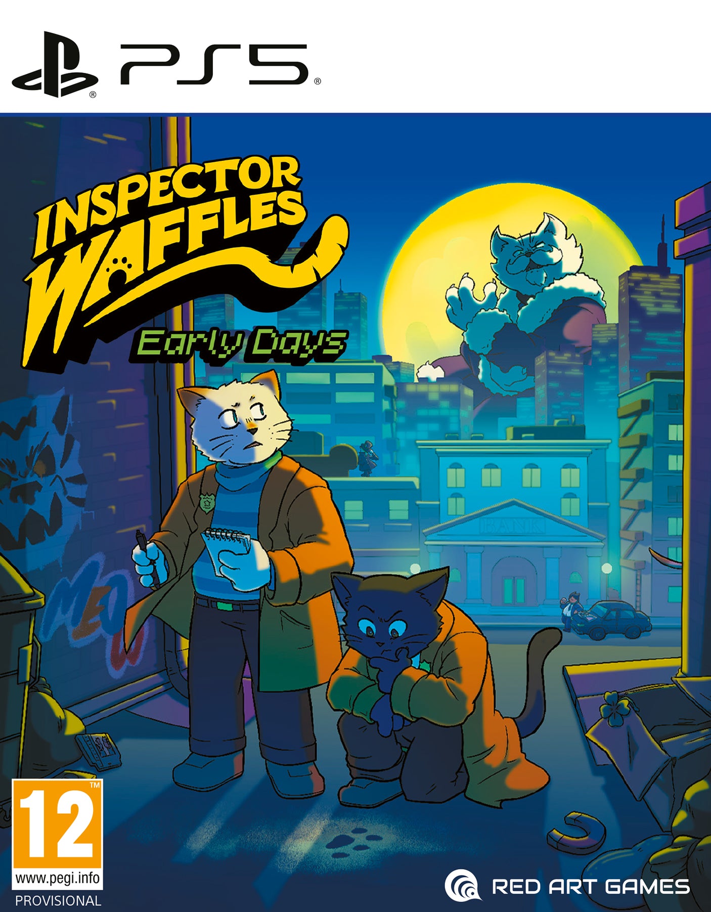 Inspector Waffles Early Days