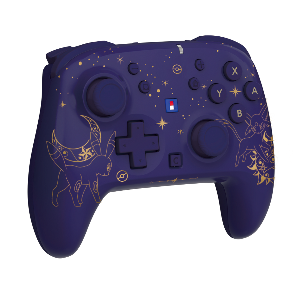 HORI Wireless HORIPAD Turbo for Nintendo Switch 2 - Umbreon & Espeon - alternate view 3