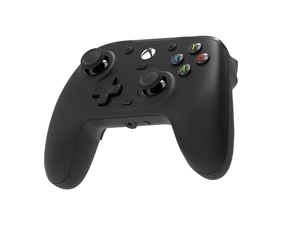 GameSir G7 HE wired Xbox and PC controller in Black – angled front
