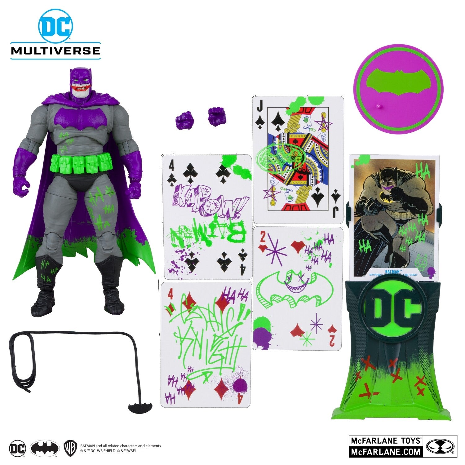 DC MULTIVERSE BATMAN DARK KNIGHT RETURNS JOKERIZED