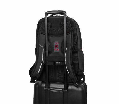 Wenger/SwissGear Cosmic backpack Casual backpack Black Polyester, Polyvinyl chloride (PVC), Recycled polyethylene terephthalate (rPET)