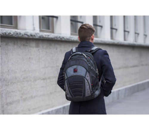 Wenger/SwissGear Synergy backpack Casual backpack Black, Grey Polyester