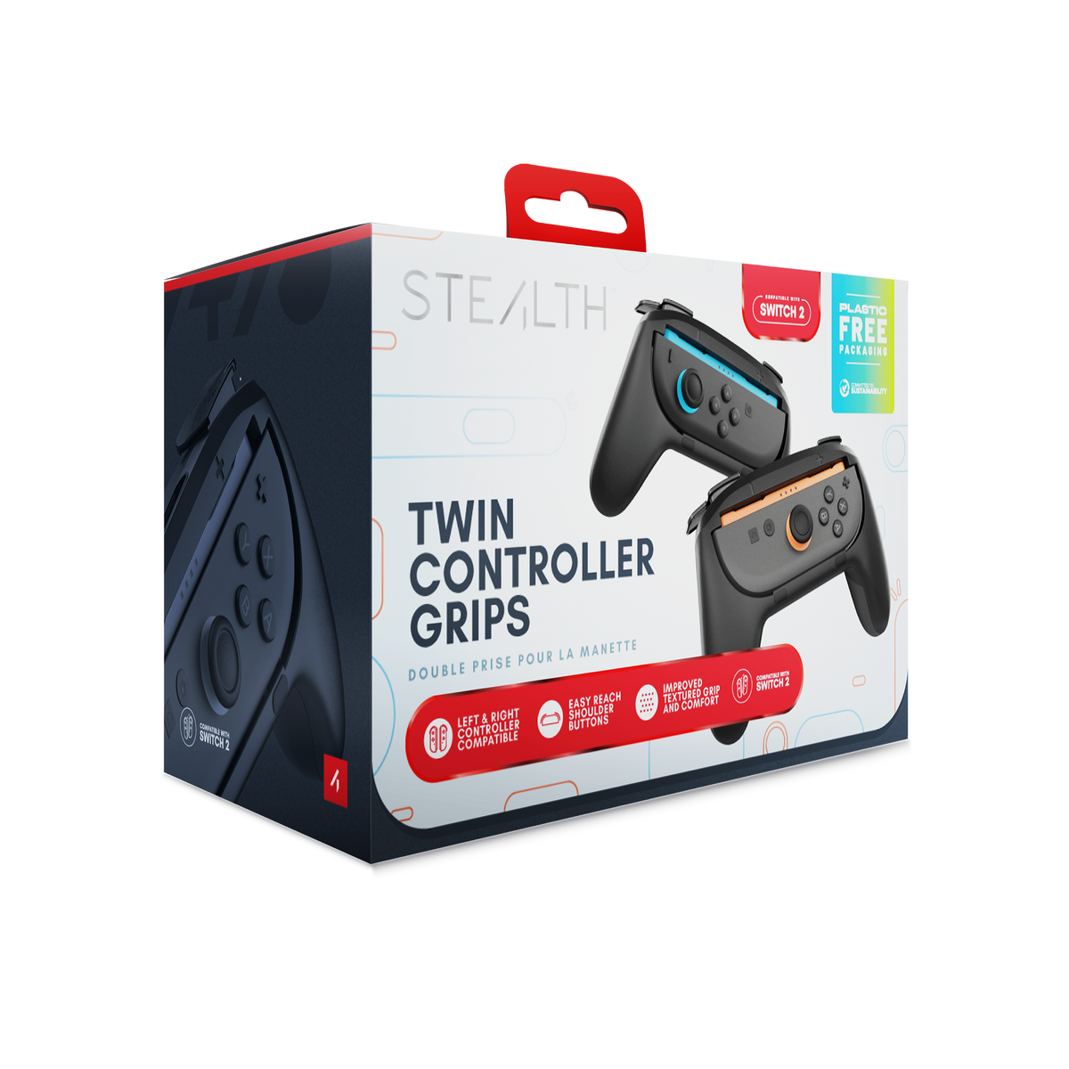 STEALTH Twin Joy-Con 2 Controller Grips for Nintendo Switch 2 - alternate view