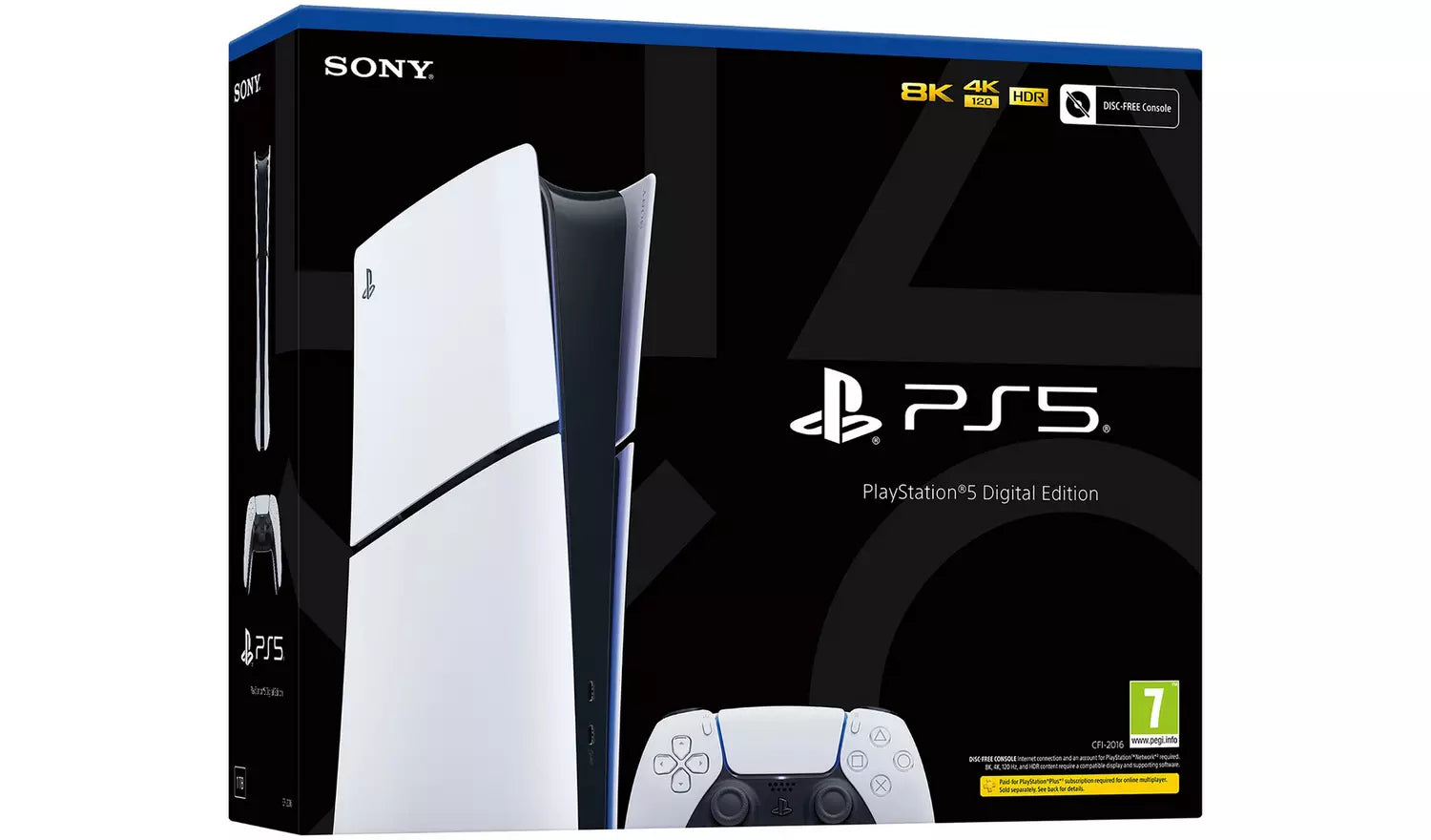 PlayStation®5 Digital Edition (model group - slim)