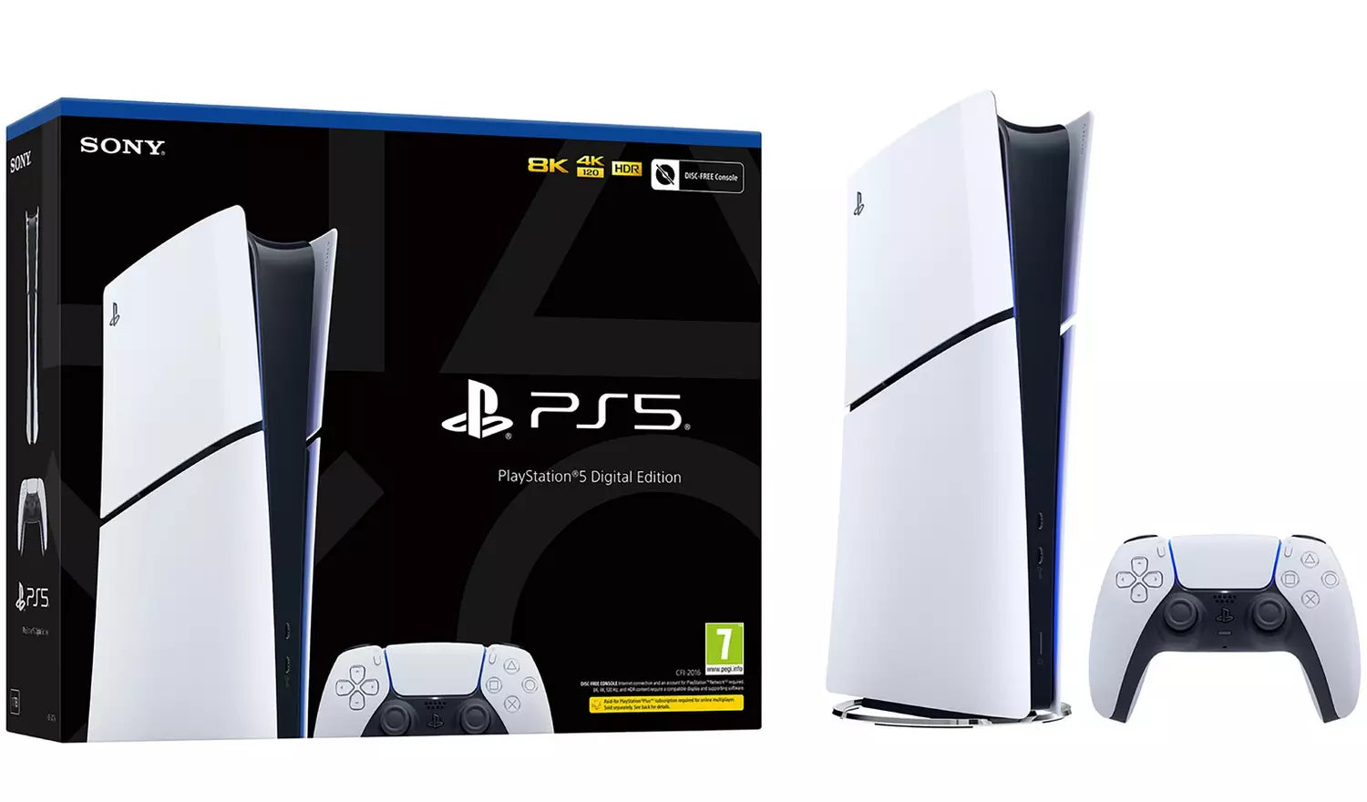 PlayStation®5 Digital Edition (model group - slim)