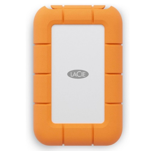 LaCie STMF4000400 external solid state drive 4 TB USB Type-C USB 3.2 Gen 2x2 Grey, Orange