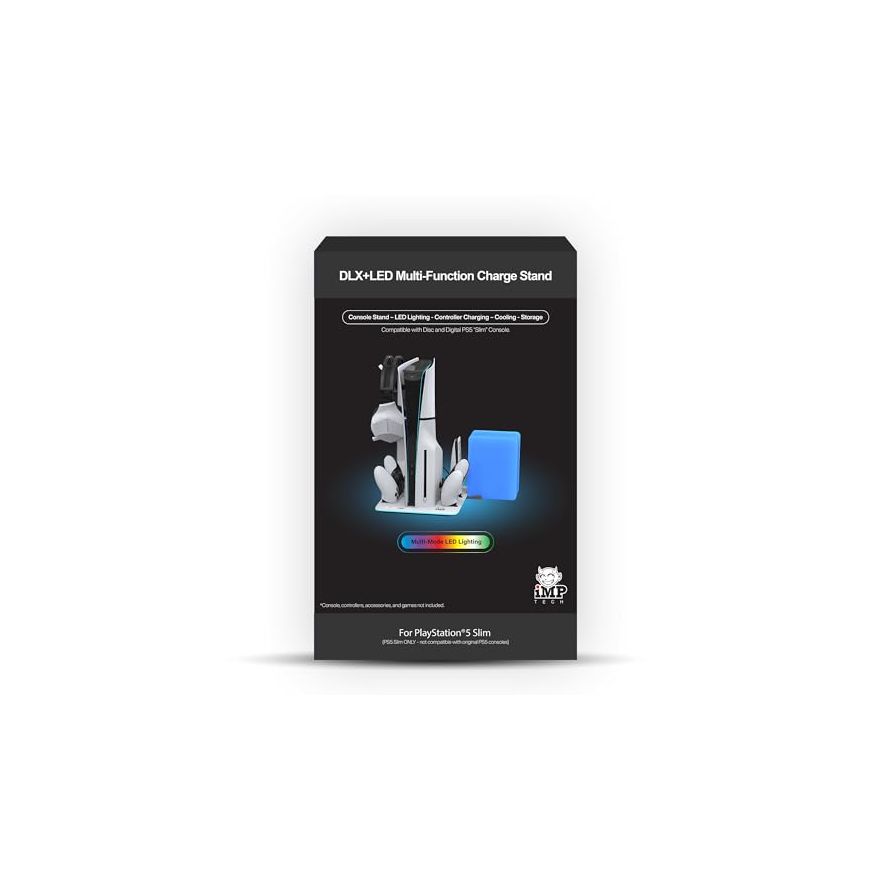 PS5 Dlx Led Charging Stnd Slim