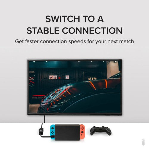 Plugable Technologies USB to Ethernet Adapter, USB 3.0 to Gigabit Ethernet, Supports Windows 11, 10, 8.1, 7, XP, Linux, Chrome OS