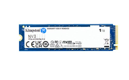 Kingston Technology 1000G NV3 M.2 2280 NVMe SSD, Bulk