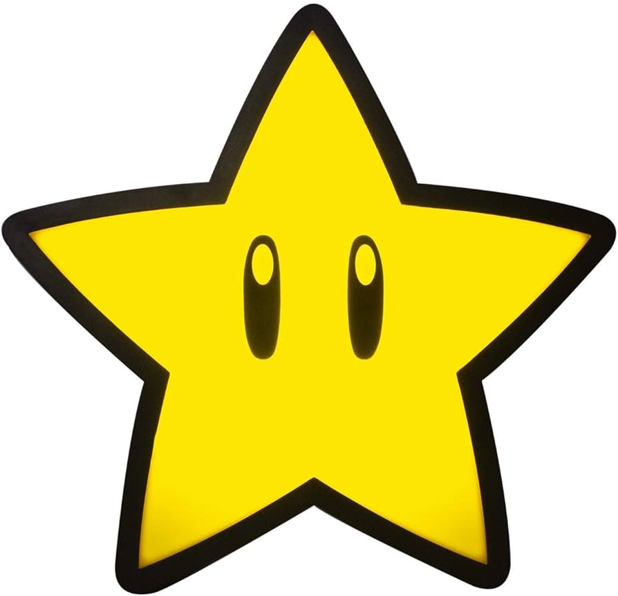 Mario Star Light Projection  