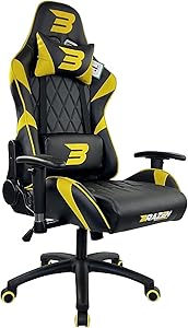 Brazen Venom Esports Gaming Chair - Yellow