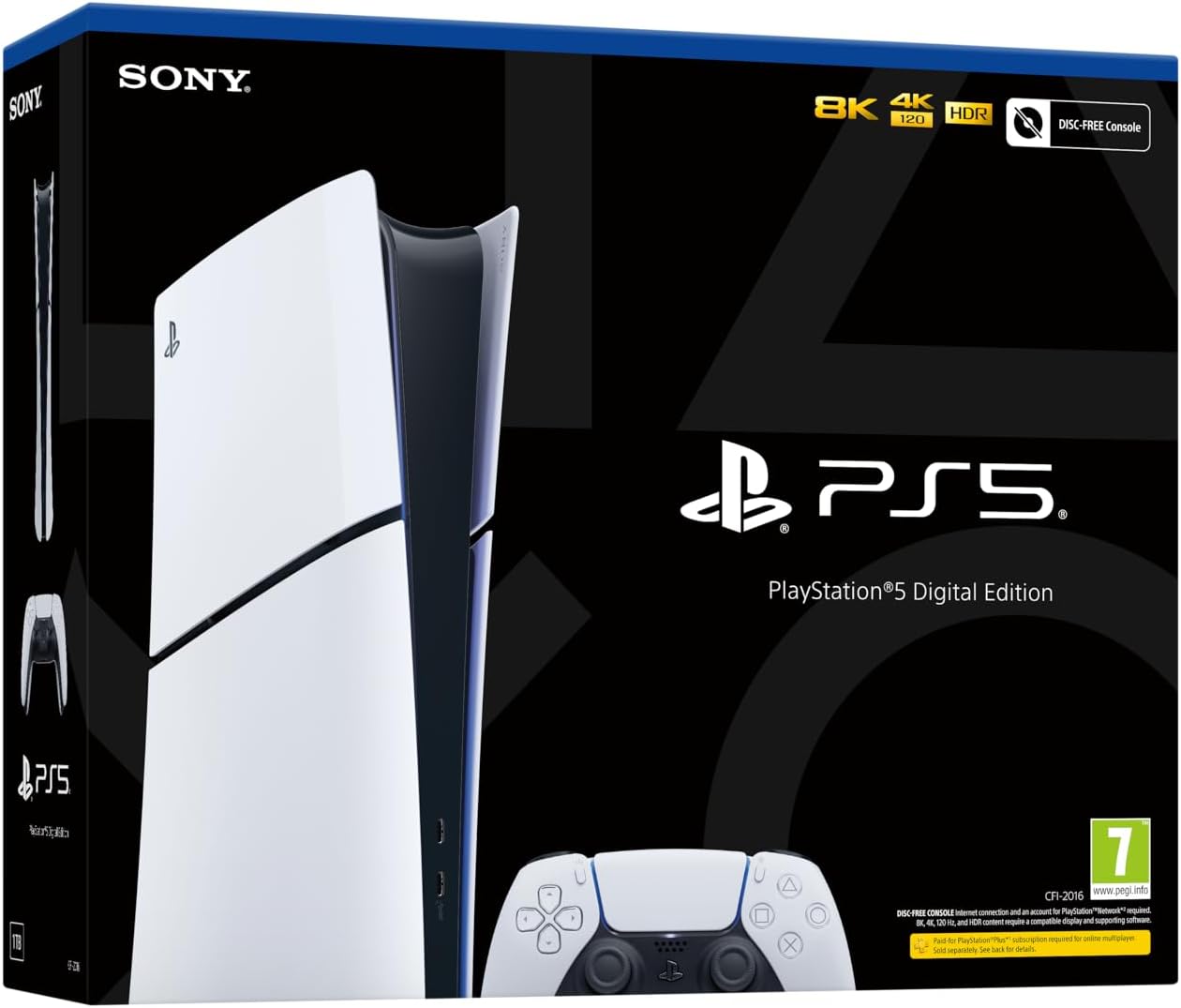 PlayStation®5 Digital Edition (model group - slim)
