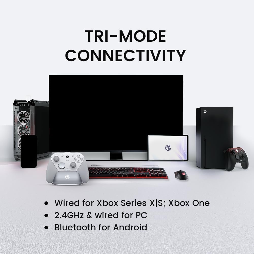 GameSir G7 Pro Wired/Wireless Controller - White