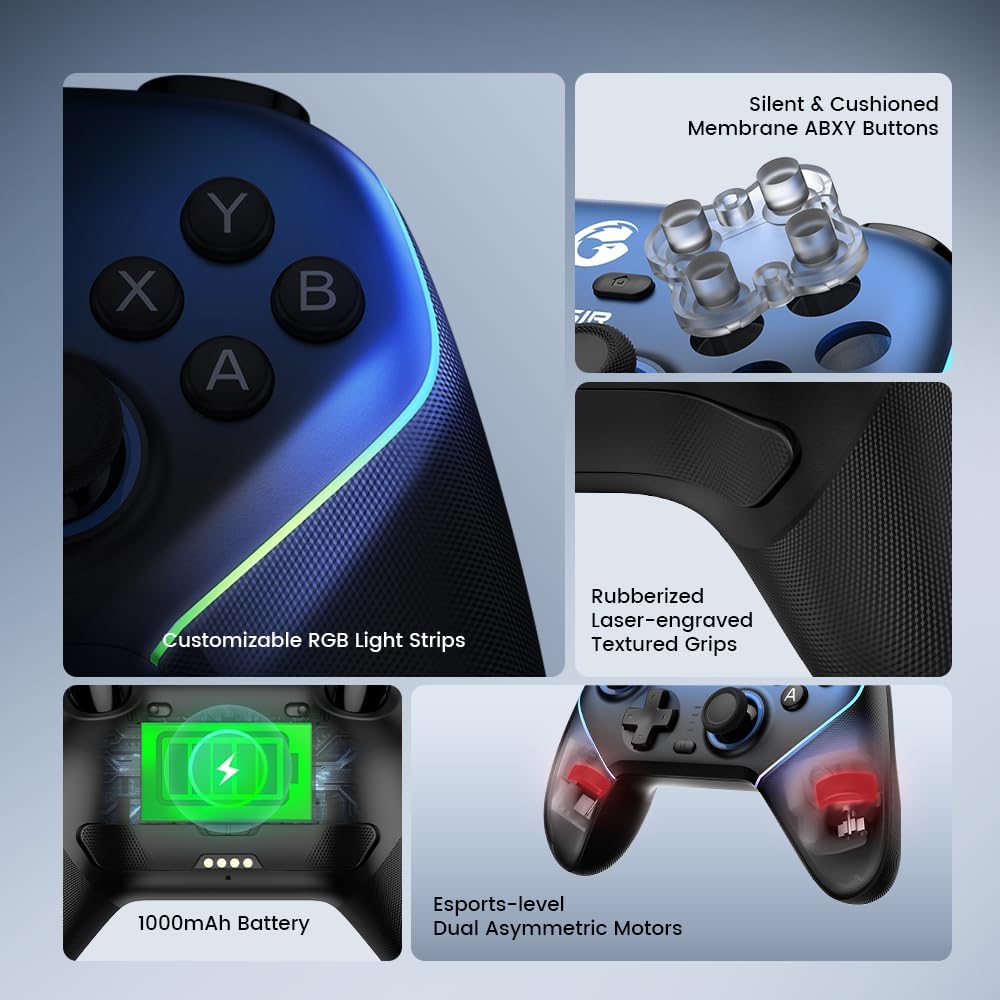 GameSir Supernova Multiplatform Gaming Controller - Black