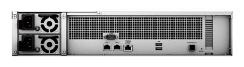 Synology RackStation RS2423RP+ NAS Rack (2U) Ryzen Embedded V1780B 8 GB DDR4 240 TB HDD DiskStation Manager Black