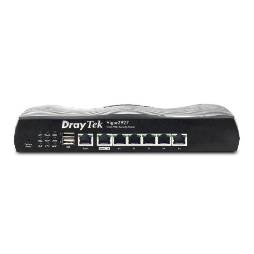 DrayTek Vigor 2927 (UK/IE) wired router Gigabit Ethernet Black
