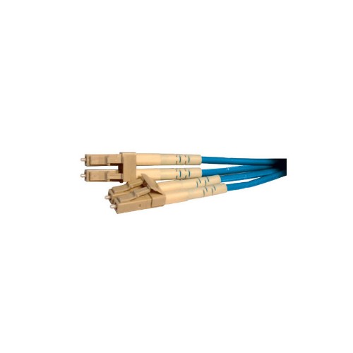 Cablenet 10m OM3 50/125 LC-LC Duplex Aqua LSOH Fibre Patch Lead
