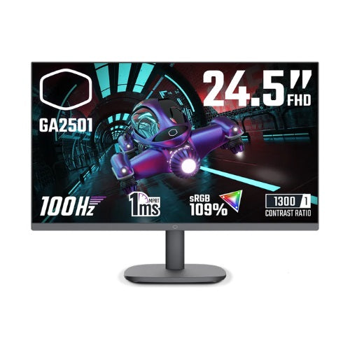 Cooler Master Gaming GA2501 LED display 62.2 cm (24.5") 1920 x 1080 pixels Full HD Black