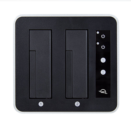 OWC OWCTCDRVDCK storage drive docking station USB 3.2 Gen 2 (3.1 Gen 2) Type-C Black, Silver