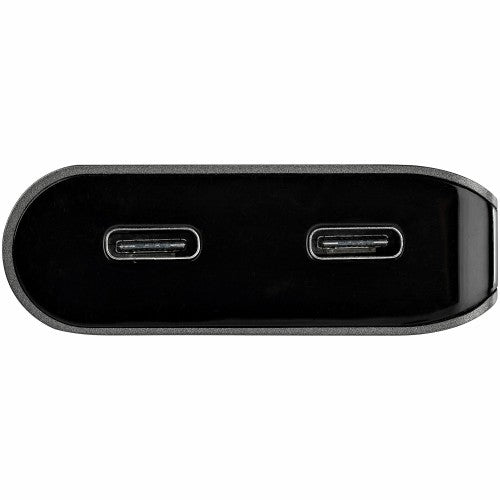 StarTech.com USB C Multiport Adapter - USB-C to HDMI or Mini DisplayPort 4K 60Hz, 100W Power Delivery Pass-Through, 4-Port 10Gbps USB Hub - USB Type-C Mini Dock - w/ 12" Attached Cable