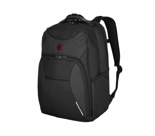 Wenger/SwissGear Cosmic backpack Casual backpack Black Polyester, Polyvinyl chloride (PVC), Recycled polyethylene terephthalate (rPET)