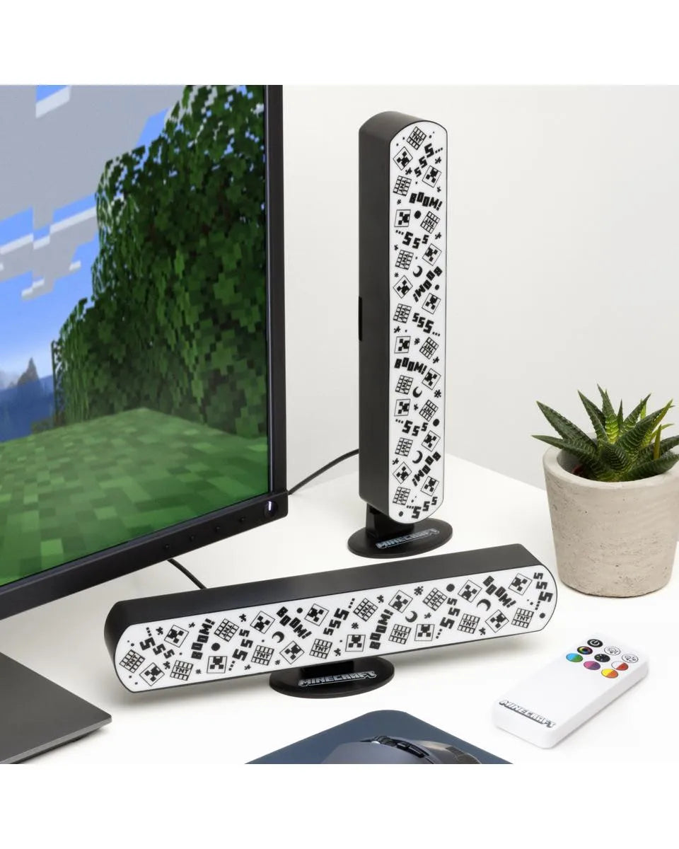 Paladone Minecraft Light Bars Set of 2 with Remote
