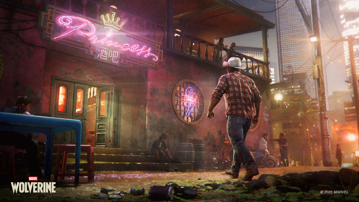 Marvel’s Wolverine PS5 gameplay showing Wolverine in a bar environment