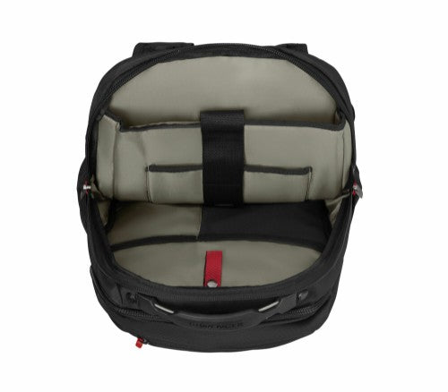 Wenger/SwissGear Cosmic backpack Casual backpack Black Polyester, Polyvinyl chloride (PVC), Recycled polyethylene terephthalate (rPET)