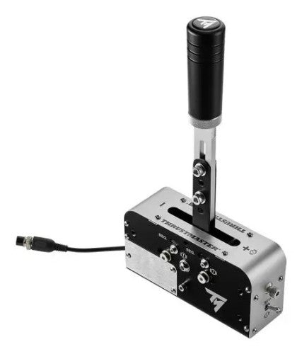 Thrustmaster 4060306 Gaming Controller Black, Silver USB Hand brake PC, PlayStation 4, PlayStation 5, Xbox One, Xbox One S, Xbox One X, Xbox Series S, Xbox Series X