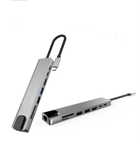 Cablenet 40-4108 laptop dock/port replicator Wired USB 3.2 Gen 2 (3.1 Gen 2) Type-C Silver