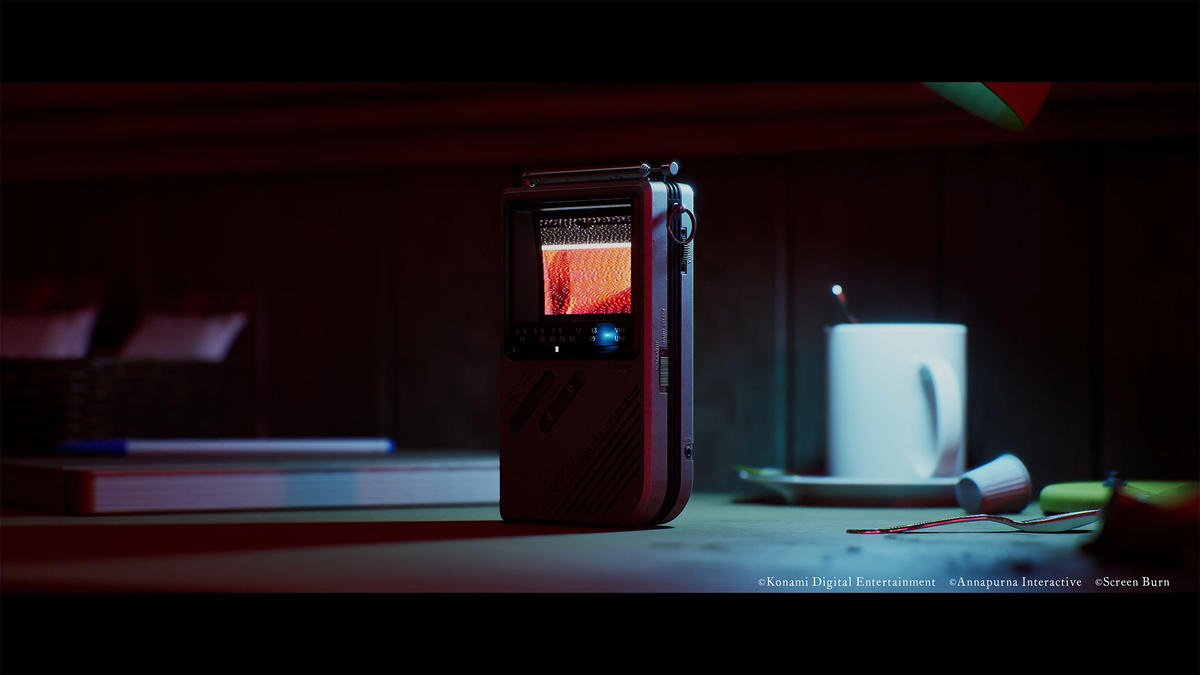 SILENT HILL: Townfall CRTV pocket television used to tune into unstable signals