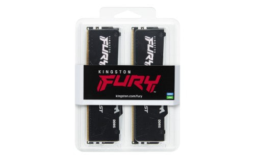 Kingston Technology FURY Beast 32GB 5200MT/s DDR5 CL40 DIMM (Kit of 2) RGB