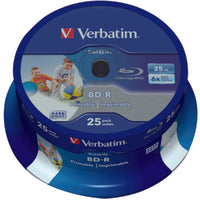 Verbatim 43811 blank Blu-Ray disc BD-R 25 GB 25 pc(s)