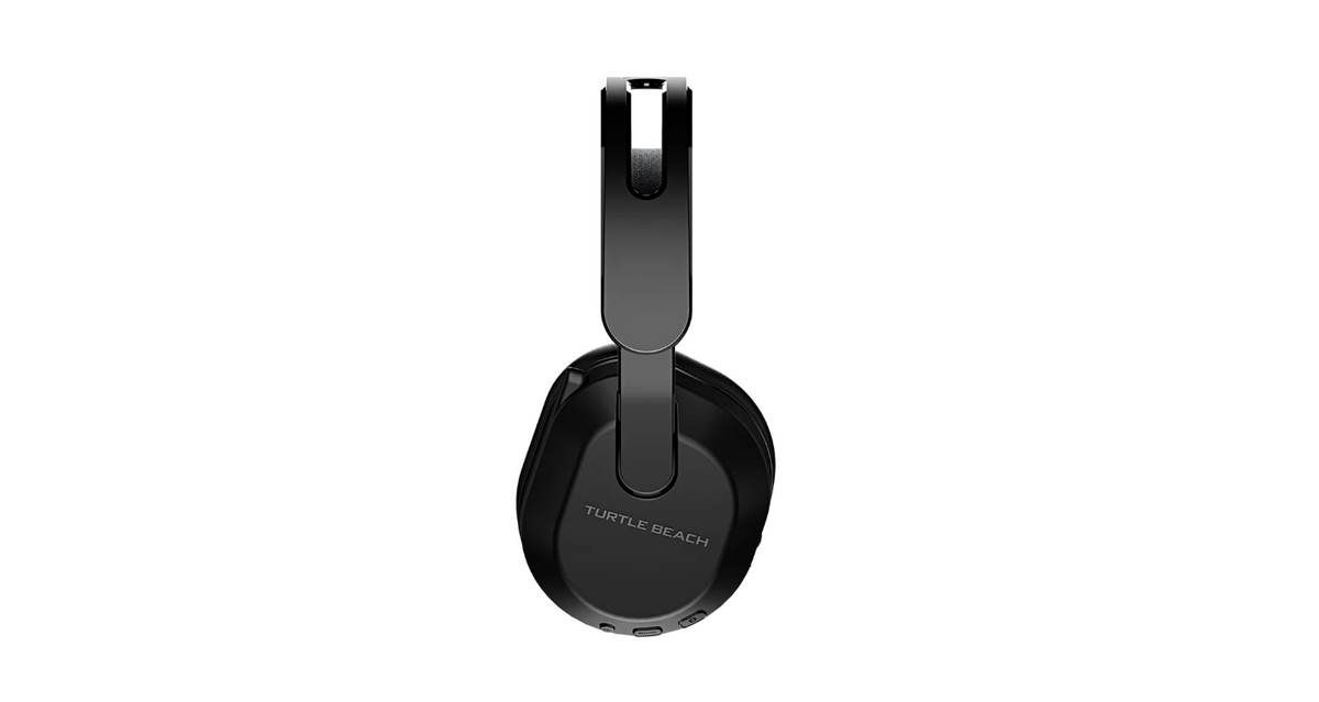 Side profile of the Turtle Beach Stealth 500 wireless gaming headset in black
