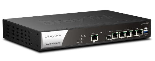 DrayTek Vigor 2962 wired router 2.5 Gigabit Ethernet Black, White