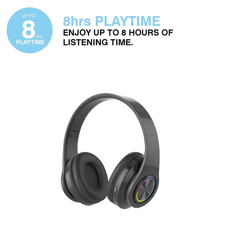 MiTEC MiSOUND Wireless Headphones - Black