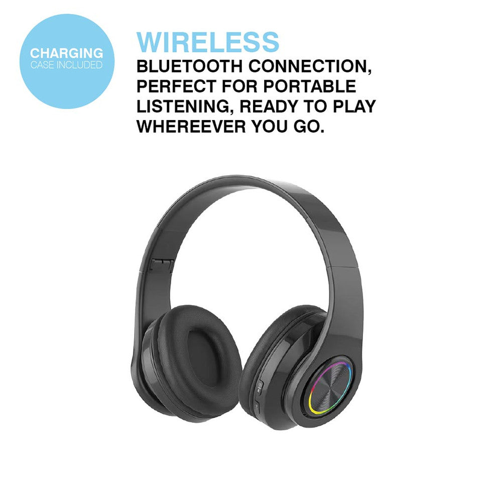MiTEC MiSOUND Wireless Headphones - Black