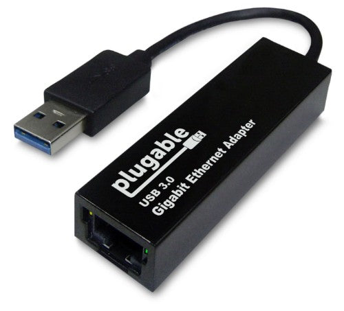 Plugable Technologies USB to Ethernet Adapter, USB 3.0 to Gigabit Ethernet, Supports Windows 11, 10, 8.1, 7, XP, Linux, Chrome OS