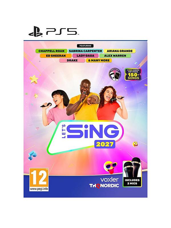Let's Sing 2027 - 2 Microphone Bundle - PlayStation 5 - two microphone bundle
