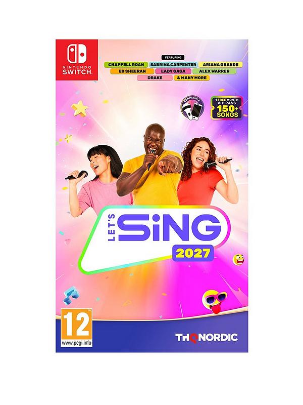 Let's Sing 2027 - Nintendo Switch - boxed edition