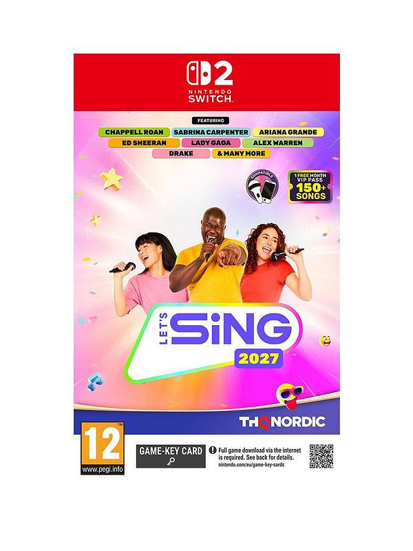 Let's Sing 2027 - Nintendo Switch 2 - boxed edition