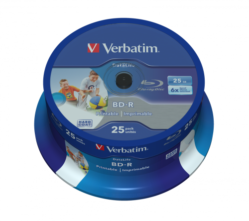 Verbatim 43811 blank Blu-Ray disc BD-R 25 GB 25 pc(s)